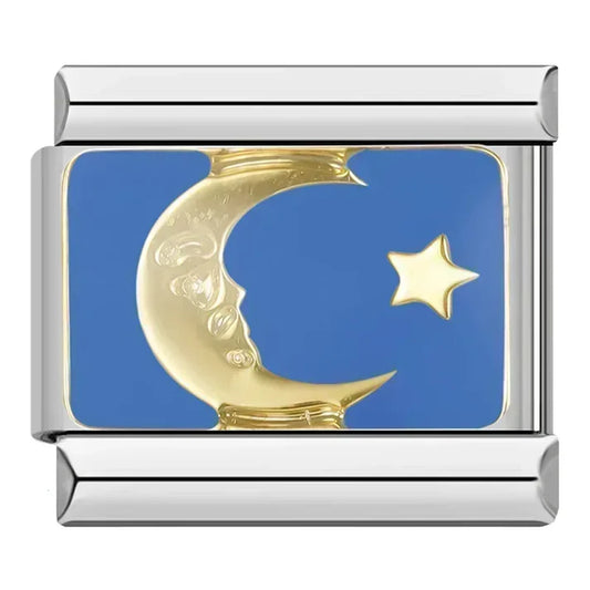 Luna - Charm Plata