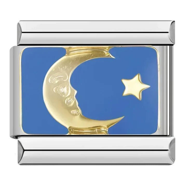 Luna - Charm Plata