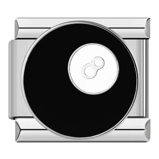 Bola 8 - Charm Plata
