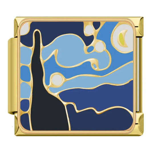 Noche Estrellada - Charm Oro