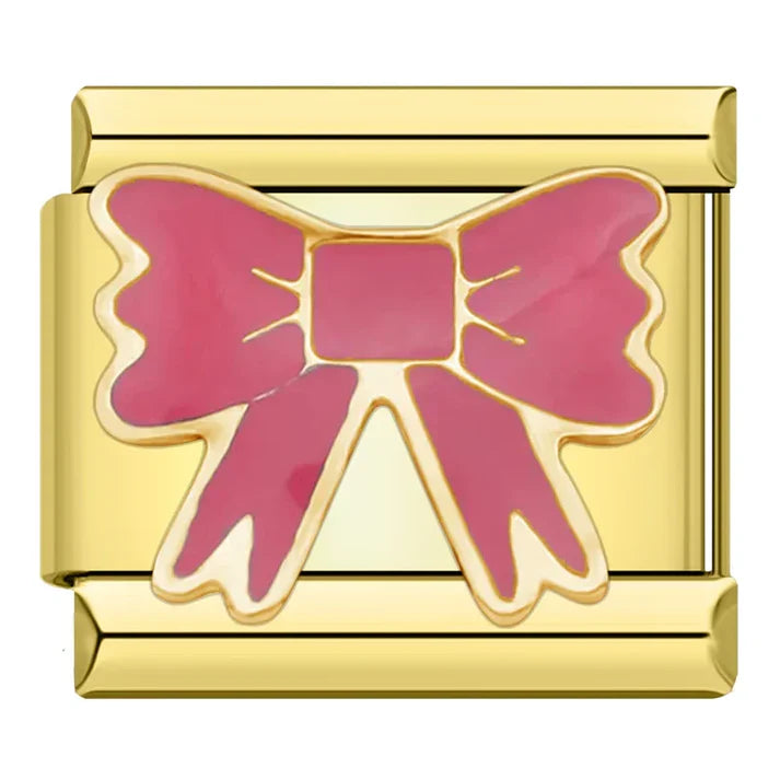 Lazo Rosa - Charm Oro