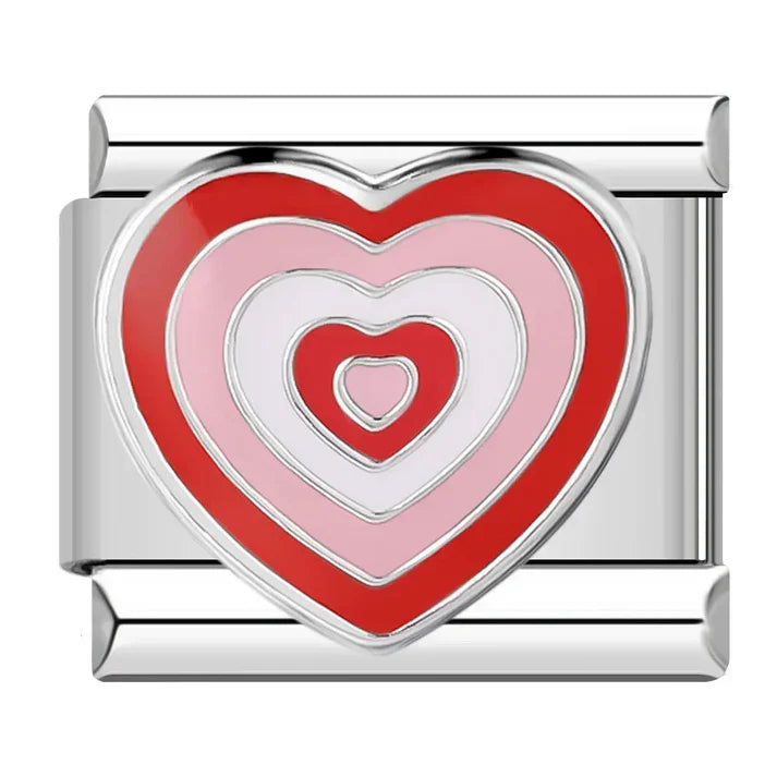Corazón - Charm Plata