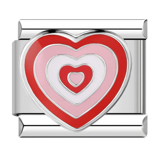 Corazón - Charm Plata