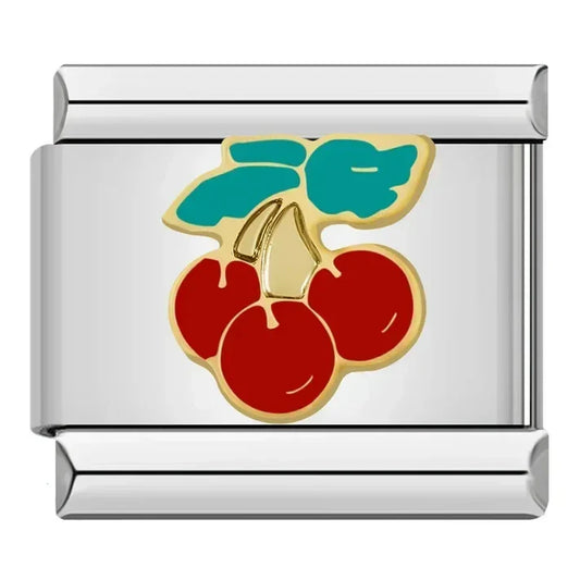 Cerezas - Charm Plata