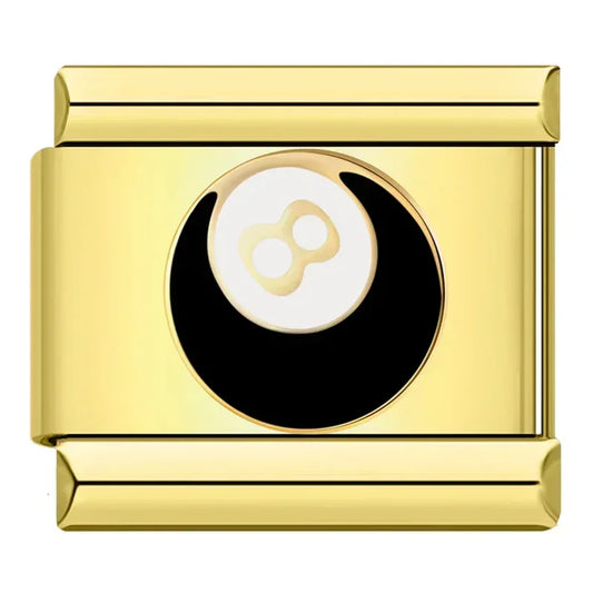 Bola 8 - Charm Oro