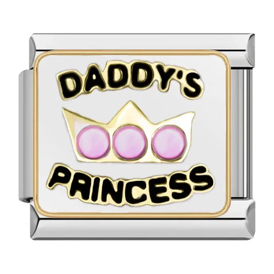 Daddys princess - Charm Plata